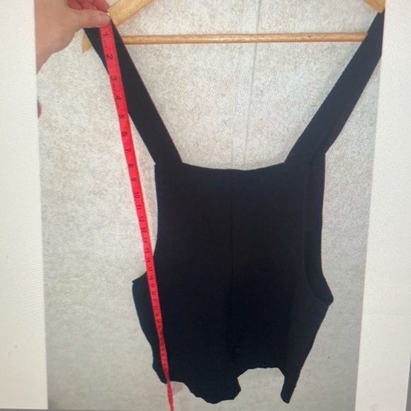 Black Pinafore Dress - Picture 3 of 3